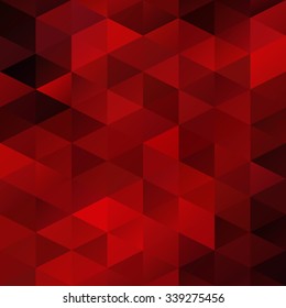 Red Grid Mosaic Background, Creative Design Templates