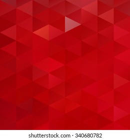 Red Grid Mosaic Background, Creative Design Templates