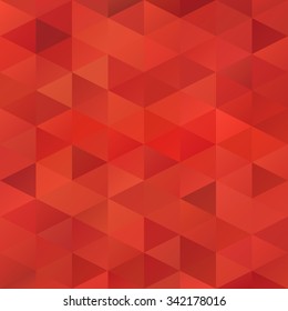 Red Grid Mosaic Background, Creative Design Templates