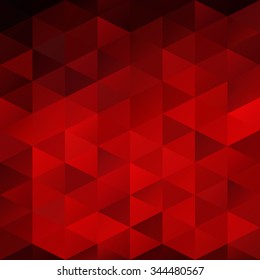 Red Grid Mosaic Background, Creative Design Templates