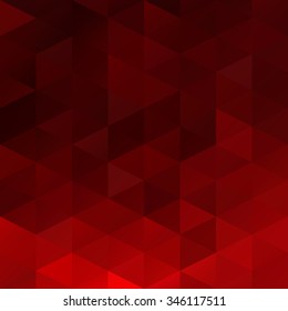 Red Grid Mosaic Background, Creative Design Templates