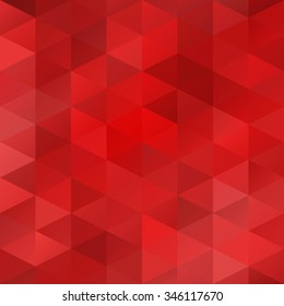 Red Grid Mosaic Background, Creative Design Templates