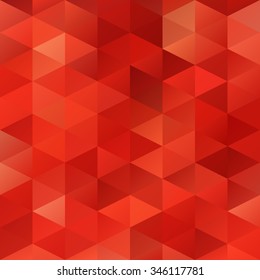 Red Grid Mosaic Background, Creative Design Templates