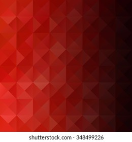 Red Grid Mosaic Background, Creative Design Templates