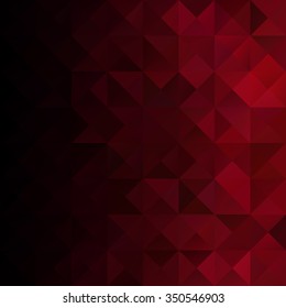 Red Grid Mosaic Background, Creative Design Templates