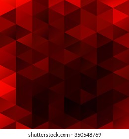 Red Grid Mosaic Background, Creative Design Templates