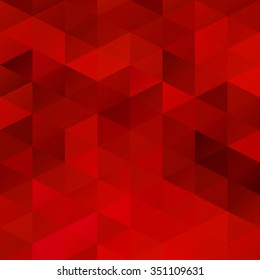 Red Grid Mosaic Background, Creative Design Templates