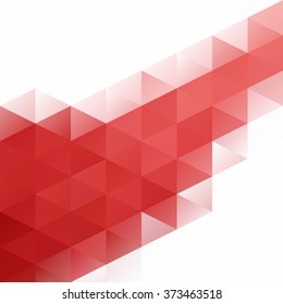 Red Grid Mosaic Background, Creative Design Templates