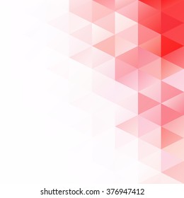 Red Grid Mosaic Background, Creative Design Templates