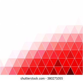 Red Grid Mosaic Background, Creative Design Templates