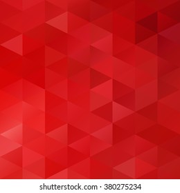 Red Grid Mosaic Background, Creative Design Templates