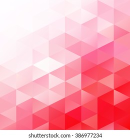 Red Grid Mosaic Background, Creative Design Templates