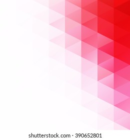 Red Grid Mosaic Background, Creative Design Templates