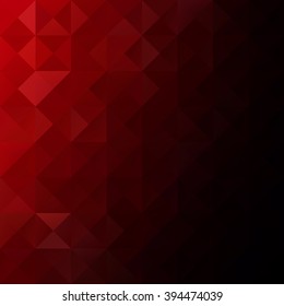 Red Grid Mosaic Background, Creative Design Templates