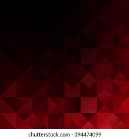 Red Grid Mosaic Background, Creative Design Templates