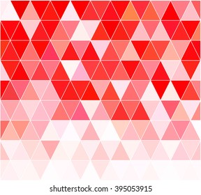 Red Grid Mosaic Background, Creative Design Templates