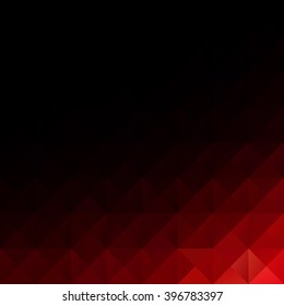 Red Grid Mosaic Background, Creative Design Templates
