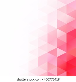 Red Grid Mosaic Background, Creative Design Templates