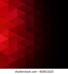 Red Grid Mosaic Background, Creative Design Templates