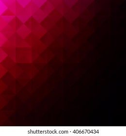Red Grid Mosaic Background, Creative Design Templates