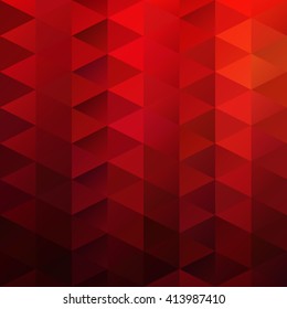 Red Grid Mosaic Background, Creative Design Templates