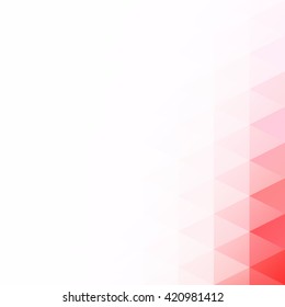 Red Grid Mosaic Background, Creative Design Templates