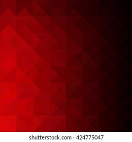 Red Grid Mosaic Background, Creative Design Templates