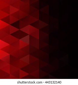 Red Grid Mosaic Background, Creative Design Templates