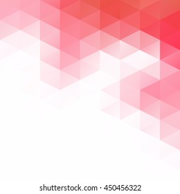 Red Grid Mosaic Background, Creative Design Templates