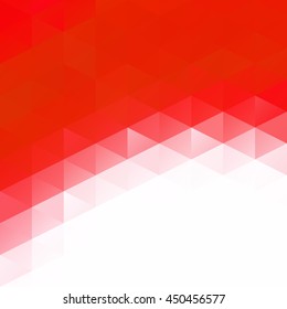 Red Grid Mosaic Background, Creative Design Templates