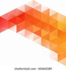 Red Grid Mosaic Background, Creative Design Templates