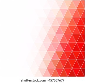 Red Grid Mosaic Background, Creative Design Templates