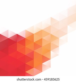 Red Grid Mosaic Background, Creative Design Templates