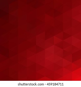 Red Grid Mosaic Background, Creative Design Templates