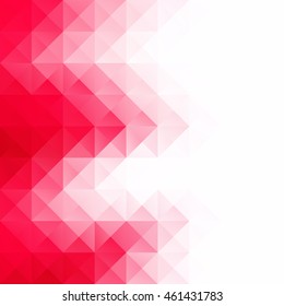 Red Grid Mosaic Background, Creative Design Templates