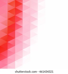 Red Grid Mosaic Background, Creative Design Templates