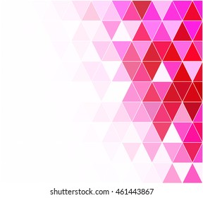 Red Grid Mosaic Background Creative Design Stock Vector (Royalty Free ...