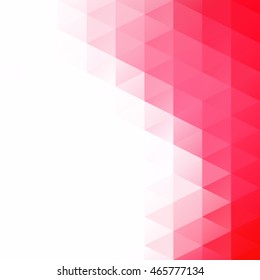 Red Grid Mosaic Background, Creative Design Templates