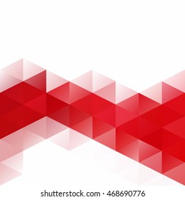 Red Grid Mosaic Background, Creative Design Templates