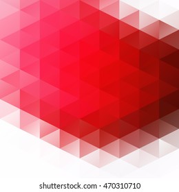 Red Grid Mosaic Background, Creative Design Templates