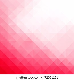 Red Grid Mosaic Background, Creative Design Templates