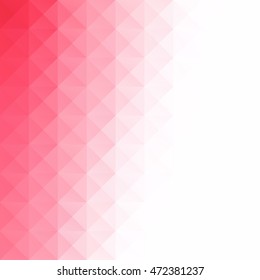 Red Grid Mosaic Background, Creative Design Templates