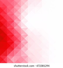Red Grid Mosaic Background, Creative Design Templates