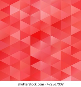 Red Grid Mosaic Background, Creative Design Templates