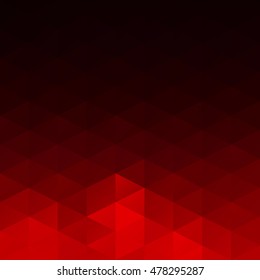 Red Grid Mosaic Background, Creative Design Templates