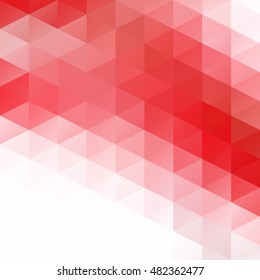 Red Grid Mosaic Background, Creative Design Templates