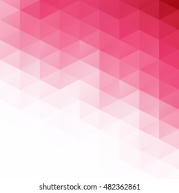 Red Grid Mosaic Background, Creative Design Templates
