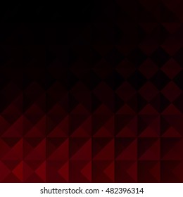 Red Grid Mosaic Background, Creative Design Templates