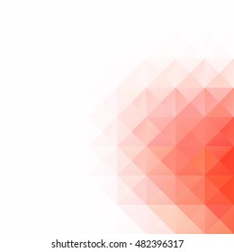 Red Grid Mosaic Background, Creative Design Templates