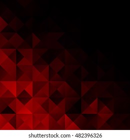 Red Grid Mosaic Background, Creative Design Templates